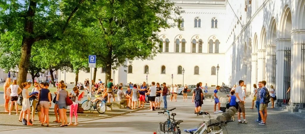 Munich University of Applied Sciences landing