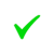 Right-Green Tick