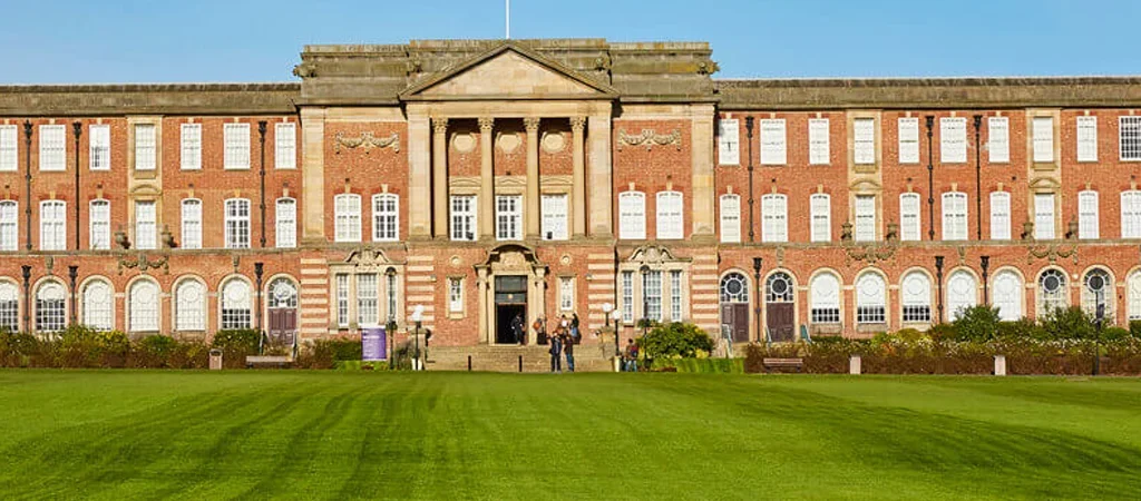 Leeds Beckett University landing page