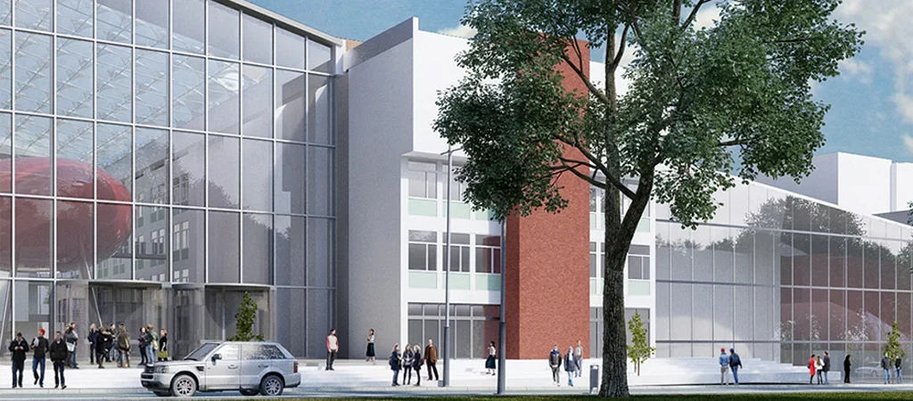 Southampton Solent University landing page
