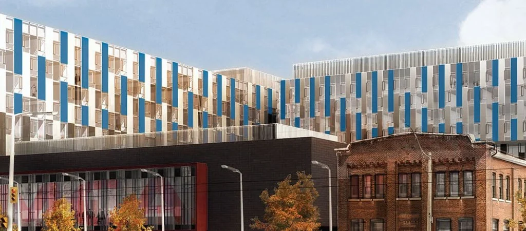George Brown College landing