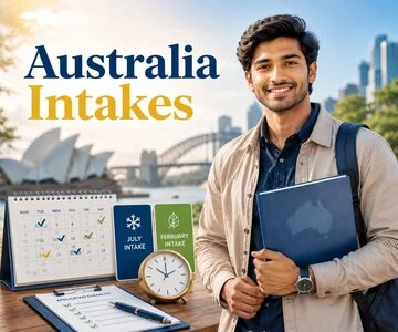 Australia Intakes for Indian Students