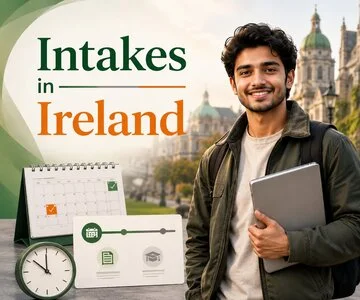 Intakes in Ireland for Indian Students