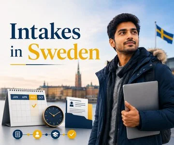 Intakes in Sweden for Indian Students