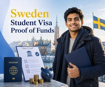 Sweden Student Visa Proof of Funds for Indian Students