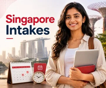 Singapore Intakes for Indian Students