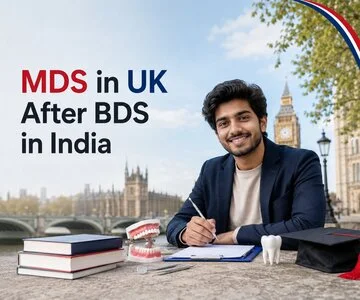 MDS in UK After BDS in India