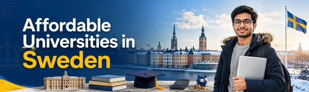 Affordable Universities in Sweden for Indian Students
