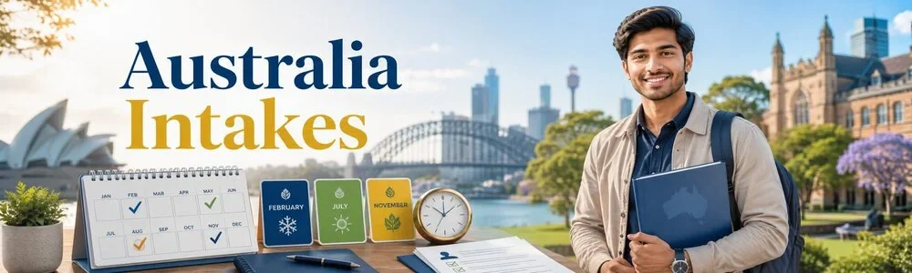 Australia Intakes for Indian Students