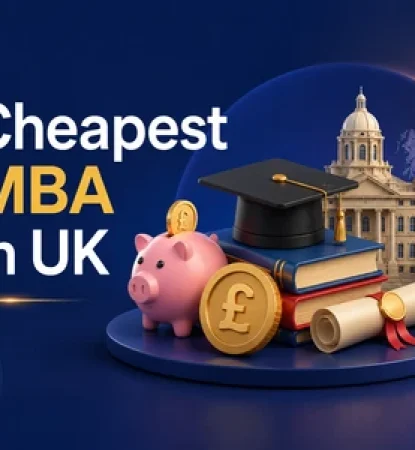 Cheapest MBA in UK for Indian Students