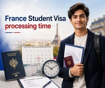 France Student Visa processing time
