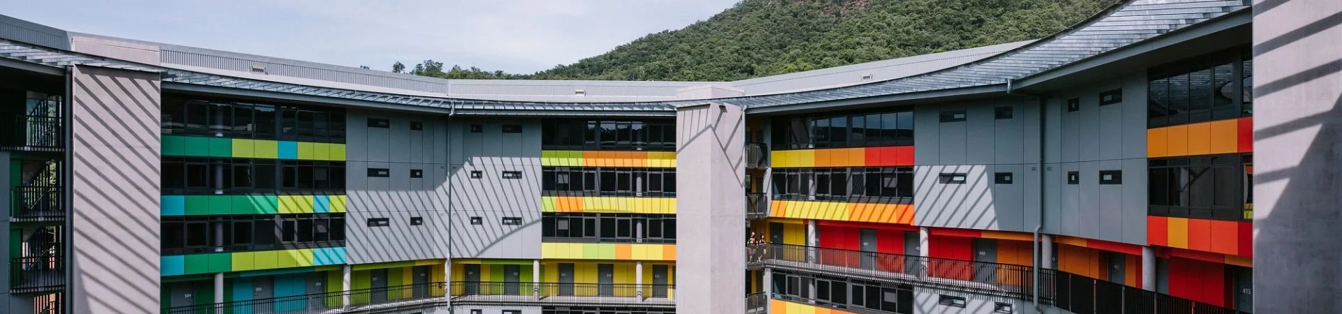 James Cook University landing