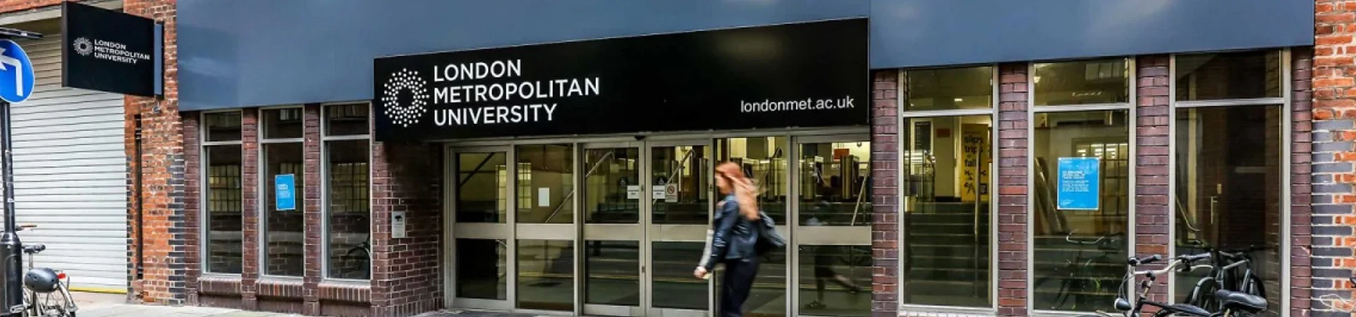 London Metropolitan University landing page