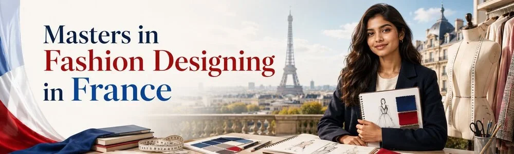 Masters in Fashion Designing in France