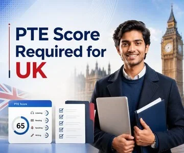PTE Score Required for UK