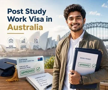 Post Study Work Visa in Australia for Indian Students