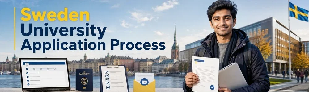 Sweden University Application Process for Indian Students