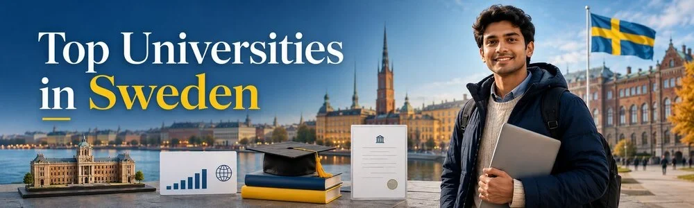 Top Universities in Sweden for Indian Students